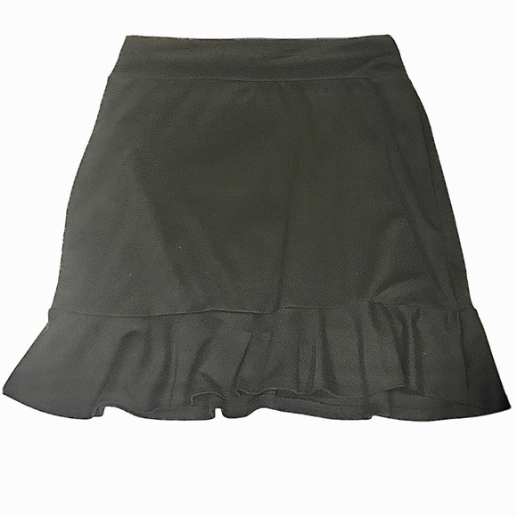 Agnes & Dora Black Flounce Skirt. Size 2X - Picture 3 of 10